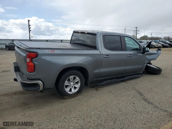 2019 Chevrolet Silverado 1500 LT with VIN 3GCUYDED8KG166021, listed as a Copart auction lot 51522155 with 29,196 mi miles and Salvage Title. Bid and sale history available at carsss.com. Image 3.