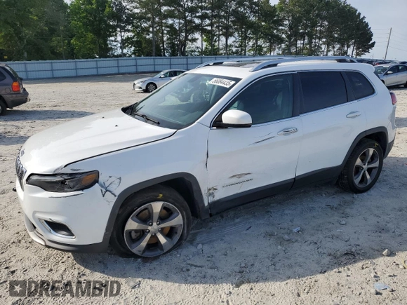 2020 Jeep Cherokee Limited with VIN 1C4PJLDB1LD564925, listed as a Copart auction lot 56084435 with 119,735 mi miles and Salvage title. Bid and sale history available at DreamBid. Image 1.