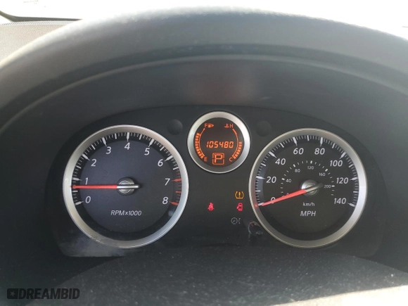 2010 Nissan Sentra 2.0 S with VIN 3N1AB6AP4AL676892, listed as a Copart auction lot 49242545 with 105,480 mi miles and Salvage Title. Bid and sale history available at carsss.com. Image 9.