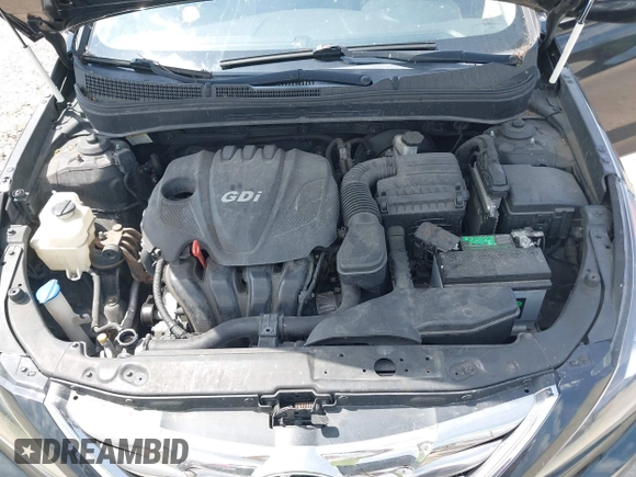 2013 Hyundai Sonata GLS with VIN 5NPEB4AC1DH555211, listed as a IAAI auction lot 42190097 with 181,000 mi miles and . Bid and sale history available at carsss.com. Image 10.