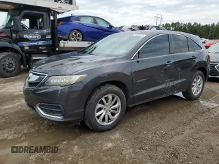 2016 Acura RDX Technology with VIN 5J8TB3H59GL018189, listed as a Copart auction lot 57425195 with 166,870 mi miles and Salvage title. Bid and sale history available at DreamBid. Image 1.