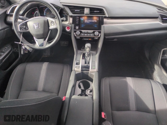2019 Honda Civic Sedan EX with VIN 19XFC1F3XKE201729, listed as a Copart auction lot 50919485 with 63,530 mi miles and Salvage Title. Bid and sale history available at carsss.com. Image 8.