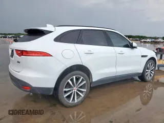 2018 Jaguar F-Pace 20d Prestige with VIN SADCK2FN9JA255073, listed as a Copart auction lot 54327105 with Not Provided miles and Clean Title. Bid and sale history available at DreamBid. Image 3.