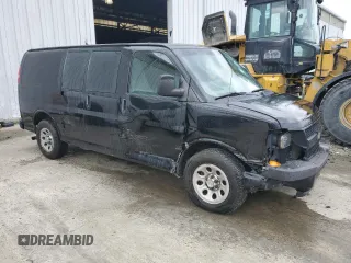 2013 Chevrolet Express Cargo with VIN 1GCSGAFX0D1161799, listed as a Copart auction lot 53079035 with 190,408 mi miles and Salvage Title. Bid and sale history available at DreamBid. Image 4.