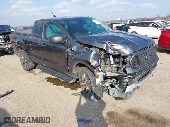 2020 Ford Ranger XL with VIN 1FTER1EH6LLA82416, listed as a IAAI auction lot 41523877 with 27,657 mi miles. Bid and sale history available at carsss.com. Image 1.