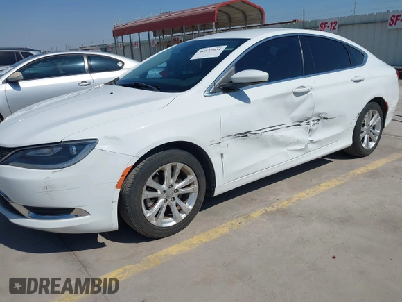 2015 Chrysler 200 Limited with VIN 1C3CCCAB1FN635363, listed as a IAAI auction lot 40522051 with 158,925 mi miles and . Bid and sale history available at DreamBid. Image 6.