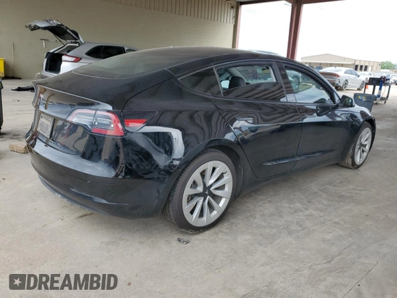 2023 Tesla Model 3 with VIN 5YJ3E1EA9PF439392, listed as a Copart auction lot 55432915 with 73,151 mi miles and Clean Title. Bid and sale history available at DreamBid. Image 3.