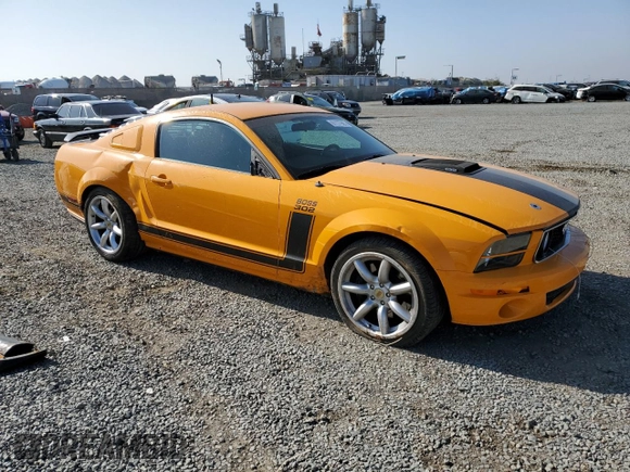 2007 Ford Mustang GT Deluxe with VIN 1ZVFT82H375264889, listed as a Copart auction lot 61177985 with 10,555 mi miles and Salvage title. Bid and sale history available at DreamBid. Image 4.