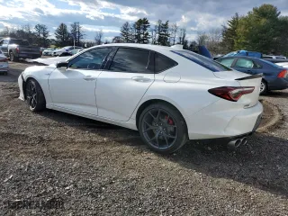 2022 Acura TLX Type S w/Performance Tire with VIN 19UUB7F90NA002456, listed as a Copart auction lot 86862474 with 14,457 mi miles and Salvage Title. Bid and sale history available at carsss.com. Image 2.