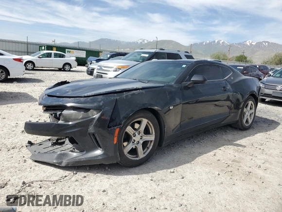 2017 Chevrolet Camaro 1LT z VIN 1G1FB1RX8H0213048, wystawiony jako Copart lot #56724075 z przebiegiem Nie podano mil oraz Szkoda całkowita • Salvage title. Historia ofert i sprzedaży dostępna na DreamBid. Obrazek 1.