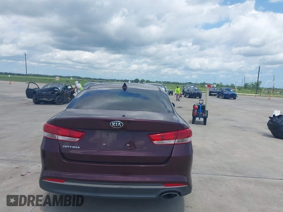 2017 Kia Optima LX with VIN 5XXGT4L3XHG124631, listed as a IAAI auction lot 42383856 with 116,563 mi miles and . Bid and sale history available at DreamBid. Image 15.