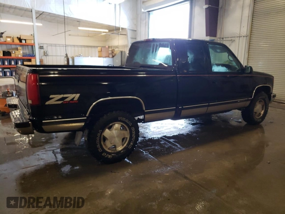1997 Chevrolet Silverado 1500 with VIN 2GCEK19R4V1278872, listed as a Copart auction lot 51517895 with 250,814 mi miles and Salvage Title. Bid and sale history available at DreamBid. Image 3.