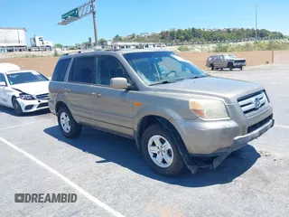 2008 Honda Pilot VP with VIN 5FNYF28278B022366, listed as a IAAI auction lot 42222842 with 143,390 mi miles and . Bid and sale history available at DreamBid. Image 1.