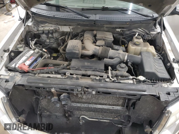 2010 Ford F-150 XL with VIN 1FTFW1EV5AFA08726, listed as a Copart auction lot 53744585 with 274,389 mi miles and Salvage Title. Bid and sale history available at carsss.com. Image 11.