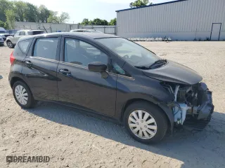 2016 Nissan Versa Note S with VIN 3N1CE2CP2GL390229, listed as a Copart auction lot 53470325 with 66,236 mi miles and Salvage Title. Bid and sale history available at carsss.com. Image 4.