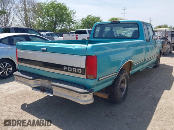 1995 Ford F-150 with VIN 1FTEX15H6SKA50480, listed as a IAAI auction lot 41871550 with 161,971 mi miles. Bid and sale history available at carsss.com. Image 4.