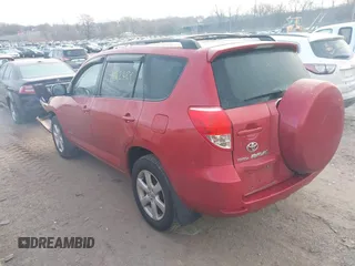 2008 Toyota RAV4 Ltd with VIN JTMZK31V585023270, listed as a IAAI auction lot 41188484 with 230,358 mi miles. Bid and sale history available at carsss.com. Image 3.