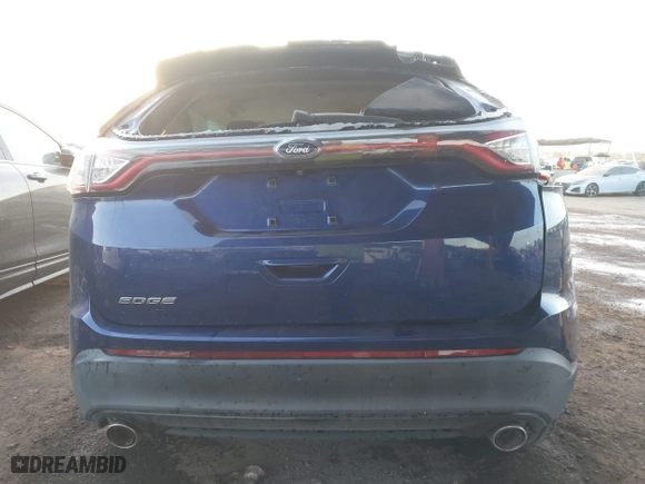 2015 Ford Edge SE with VIN 2FMTK3G8XFBB38927, listed as a IAAI auction lot 41239885 with 43,926 mi miles. Bid and sale history available at carsss.com. Image 15.