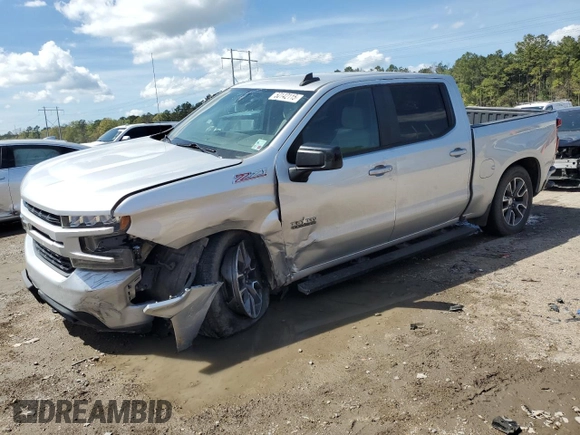 2021 Chevrolet Silverado 1500 RST with VIN 3GCUYEED1MG295632, listed as a Copart auction lot 50142115 with 119,856 mi miles and Salvage Title. Bid and sale history available at carsss.com. Image 1.