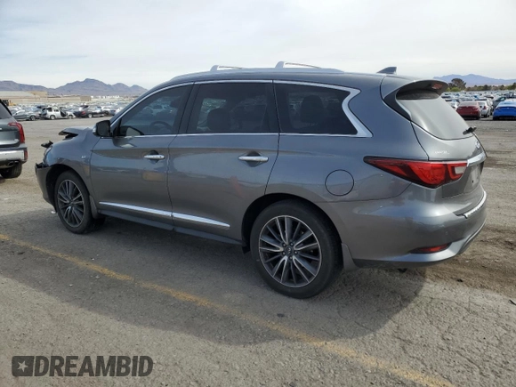 2019 Infiniti QX60 LUXE with VIN 5N1DL0MN8KC549442, listed as a Copart auction lot 49358395 with 65,283 mi miles and Salvage Title. Bid and sale history available at carsss.com. Image 2.
