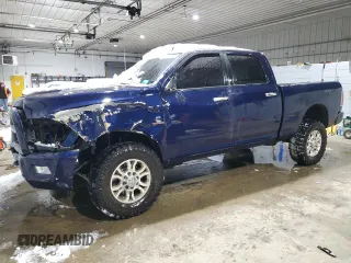 2017 Ram 2500 Laramie with VIN 3C6UR5FLXHG571712, listed as a Copart auction lot 43586025 with 197,337 mi miles and Salvage Title. Bid and sale history available at carsss.com. Image 1.