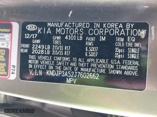 2018 Kia Soul + with VIN KNDJP3A52J7602662, listed as a IAAI auction lot 42014883 with 67,164 mi miles. Bid and sale history available at carsss.com. Image 9.