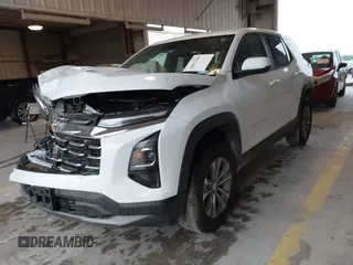 2025 Chevrolet Equinox FWD LT with VIN 3GNAXHEGXSL252341, listed as a IAAI auction lot 42093404 with 7,345 mi miles and . Bid and sale history available at DreamBid. Image 18.