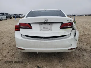 2015 Acura TLX V6 Tech with VIN 19UUB3F5XFA001483, listed as a Copart auction lot 42386515 with 135,582 mi miles and Salvage Title. Bid and sale history available at carsss.com. Image 6.