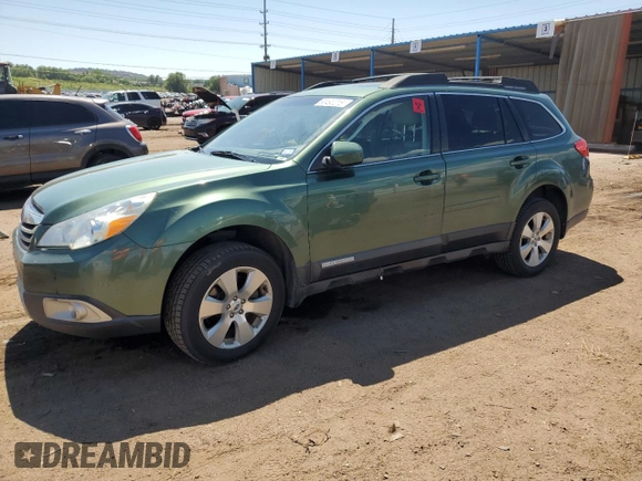 2011 Subaru Outback Limited Power Moon with VIN 4S4BRDKC2B2445324, listed as a Copart auction lot 60492215 with Not provided miles and Salvage title. Bid and sale history available at DreamBid. Image 1.