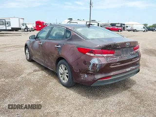 2016 Kia Optima LX with VIN 5XXGT4L32GG018768, listed as a IAAI auction lot 42682209 with 131,951 mi miles and . Bid and sale history available at DreamBid. Image 3.