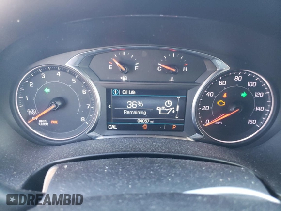 2018 GMC Terrain SLE with VIN 3GKALMEX7JL213030, listed as a Copart auction lot 88344705 with 94,057 mi miles and Salvage Title. Bid and sale history available at carsss.com. Image 9.