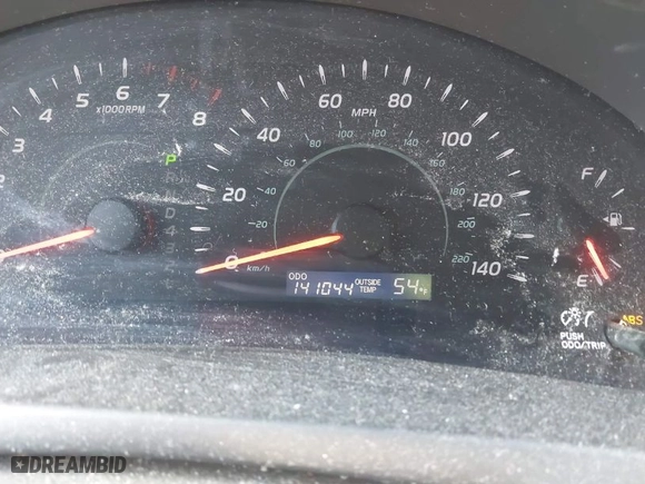 2009 Toyota Camry with VIN 4T1BE46K29U376601, listed as a IAAI auction lot 41801627 with 141,044 mi miles. Bid and sale history available at carsss.com. Image 7.