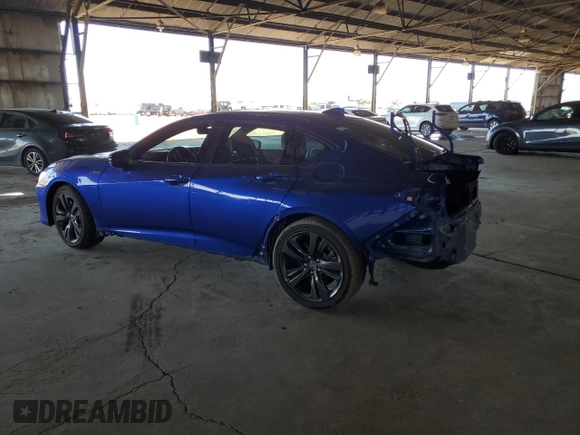 2021 Acura TLX w/A-Spec Package with VIN 19UUB5F59MA011592, listed as a Copart auction lot 58799245 with 41,682 mi miles and Salvage title. Bid and sale history available at DreamBid. Image 2.