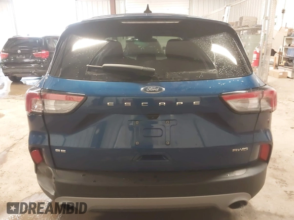 2022 Ford Escape SE with VIN 1FMCU9G6XNUA20896, listed as a IAAI auction lot 41208809 with 24,878 mi miles and . Bid and sale history available at DreamBid. Image 16.