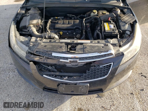 2014 Chevrolet Cruze 1LT with VIN 1G1PC5SB0E7201101, listed as a Copart auction lot 85553744 with 73,389 mi miles and Salvage Title. Bid and sale history available at carsss.com. Image 12.