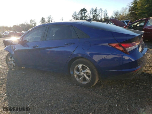 2022 Hyundai Elantra SE with VIN KMHLL4AG8NU333887, listed as a Copart auction lot 80339054 with 31,881 mi miles and Salvage Title. Bid and sale history available at carsss.com. Image 2.
