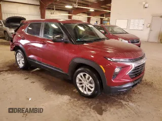2024 Chevrolet TrailBlazer LS with VIN KL79MNSL9RB043122, listed as a Copart auction lot 72778394 with 11,639 mi miles and Non Repairable. Bid and sale history available at DreamBid. Image 4.