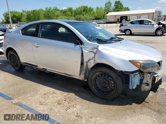 2007 Scion tC Spec with VIN JTKDE177170150746, listed as a Copart auction lot 55917445 with 151,740 mi miles and Salvage title. Bid and sale history available at DreamBid. Image 4.