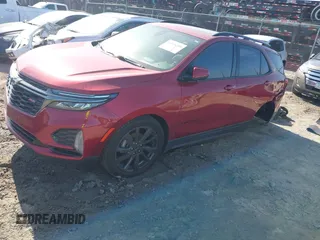 2023 Chevrolet Equinox RS with VIN 3GNAXMEG7PS123060, listed as a IAAI auction lot 42016289 with 59,964 mi miles and . Bid and sale history available at DreamBid. Image 17.