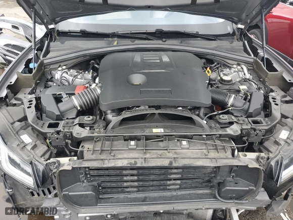 2021 Jaguar F-PACE S with VIN SADCJ2EU9MA667414, listed as a Copart auction lot 50034645 with 16,501 mi miles and Salvage Title. Bid and sale history available at carsss.com. Image 12.
