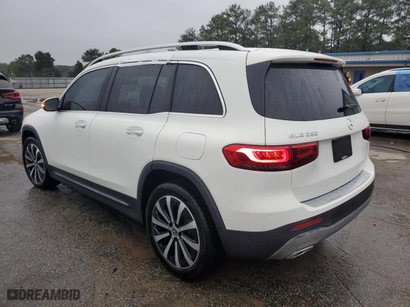 2022 Mercedes-Benz GLB with VIN W1N4M4HBXNW178966, listed as a Copart auction lot 74827484 with 0 mi miles and Salvage Title. Bid and sale history available at carsss.com. Image 2.