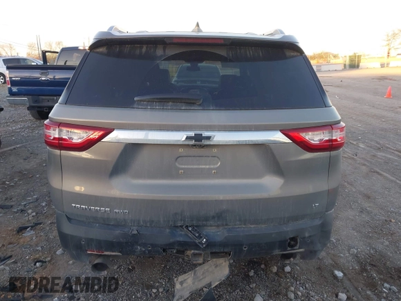 2018 Chevrolet Traverse LT Leather with VIN 1GNEVHKW6JJ209186, listed as a IAAI auction lot 41019375 with 112,467 mi miles. Bid and sale history available at carsss.com. Image 16.