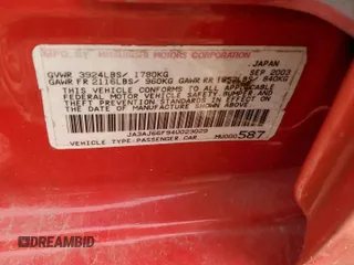 2004 Mitsubishi Lancer with VIN JA3AJ66F94U023029, listed as a Copart auction lot 50252154 with 268,877 mi miles and Salvage Title. Bid and sale history available at DreamBid. Image 12.
