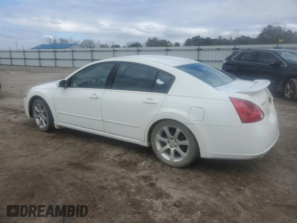 2008 Nissan Maxima 3.5 SE with VIN 1N4BA41E68C824687, listed as a Copart auction lot 46635755 with 222,075 mi miles and Salvage Title. Bid and sale history available at carsss.com. Image 2.