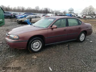 2000 Chevrolet Impala with VIN 2G1WF55K2Y9163971, listed as a Copart auction lot 47093875 with 65,951 mi miles and Salvage Title. Bid and sale history available at carsss.com. Image 1.