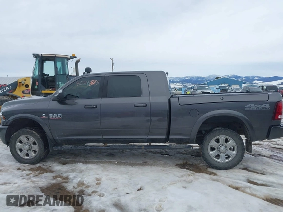 2018 Ram 2500 Laramie with VIN 3C6UR5NLXJG285897, listed as a IAAI auction lot 41644704 with 93,320 mi miles. Bid and sale history available at carsss.com. Image 14.