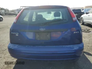 2005 Ford Focus S with VIN 3FAFP31N95R107868, listed as a Copart auction lot 85765944 with 189,739 mi miles and Salvage Title. Bid and sale history available at carsss.com. Image 6.