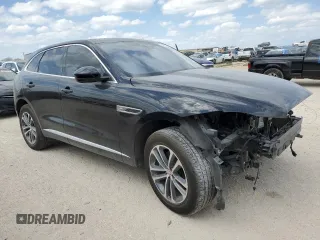 2021 Jaguar F-Pace with VIN SADCK2EX2MA686264, listed as a Copart auction lot 45357844 with 17,230 mi miles and . Bid and sale history available at DreamBid. Image 4.