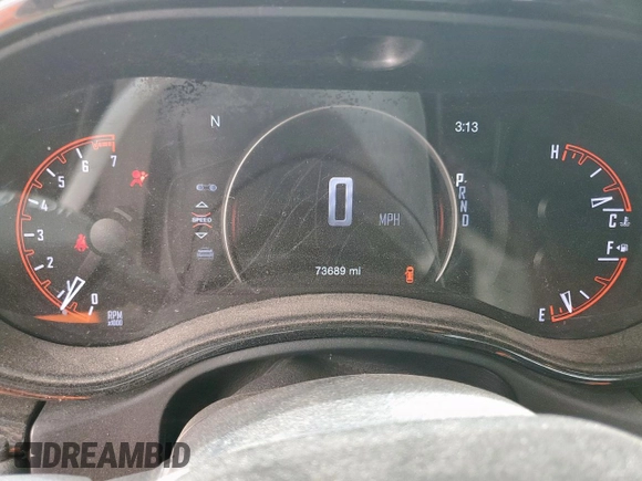 2021 Dodge Durango GT Plus with VIN 1C4RDJDG1MC641719, listed as a Copart auction lot 57063505 with 73,689 mi miles and Salvage title. Bid and sale history available at DreamBid. Image 9.