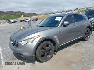 2009 Infiniti FX with VIN JNRAS18U59M101522, listed as a IAAI auction lot 42056139 with 208,496 mi miles and . Bid and sale history available at DreamBid. Image 2.